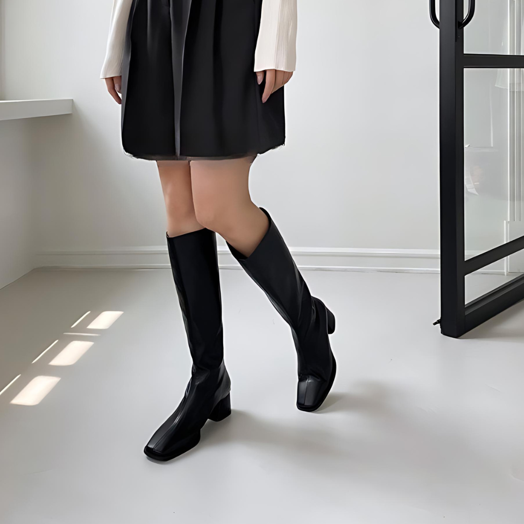 Sanne | Knæhøje damestøvler