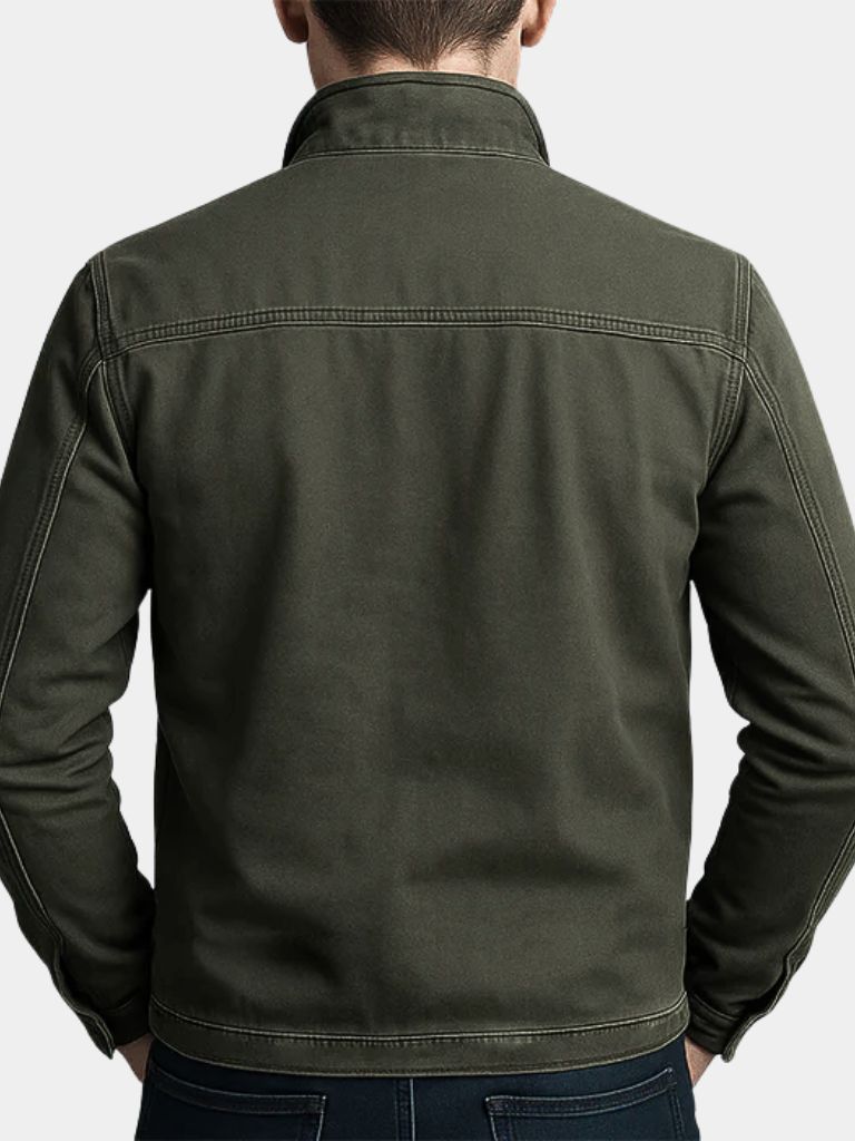 Valmont Vintage Olivengrøn Field Jacket