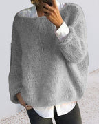 Noor | Rundhalset Sweater med Krave