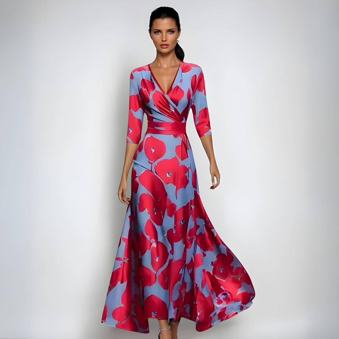 Laluna® | Stilfuld blomsterkjole