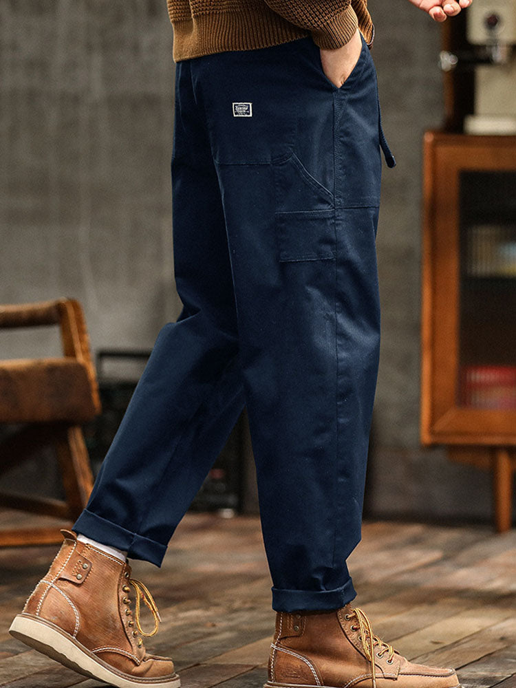 Herre Vintage-inspirerede Casual Bukser