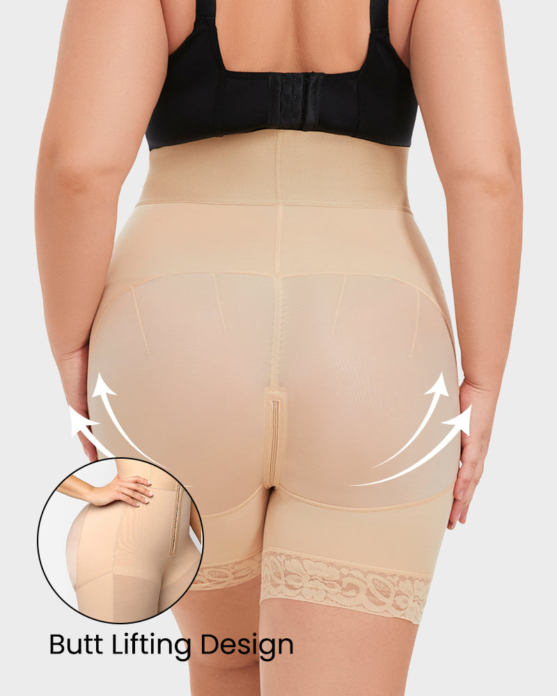 LALUNA® | FORMENDE SHORTS MED HØJ TALJE