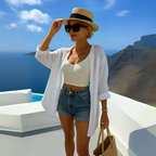 Lisa | Afslappet bluse i Ibiza-stil