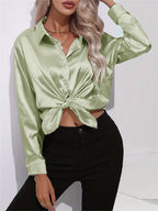 LALUNA® | SATINBLUSE