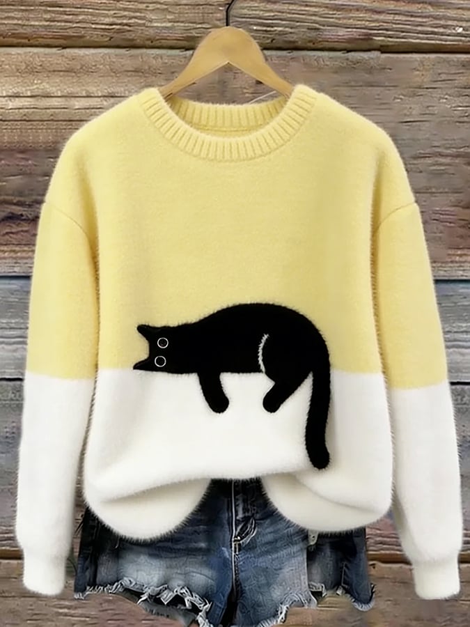 Maya™ – Blødstrikket pullover