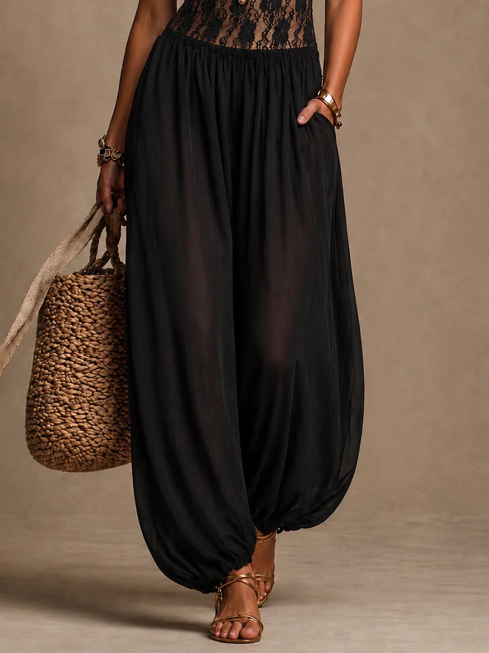 Layla | Blonde-Jumpsuit Tanger Nat