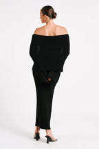 LALUNA® | OFF-SHOULDER MAXIKJOLE