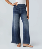 Sanne | Komfortable højtaljede jeans