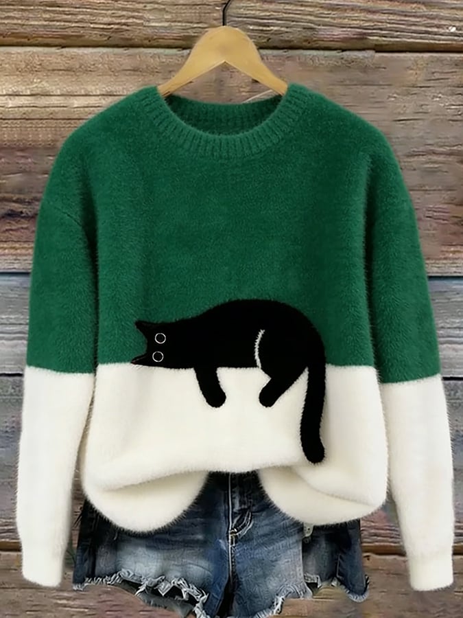 Maya™ – Blødstrikket pullover