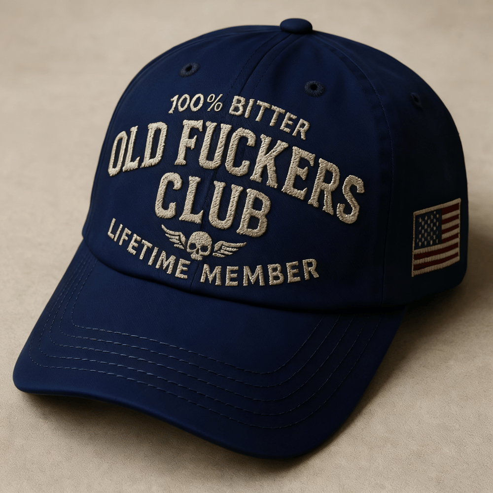 Old F*ckers Club - Vintage basketballkasket