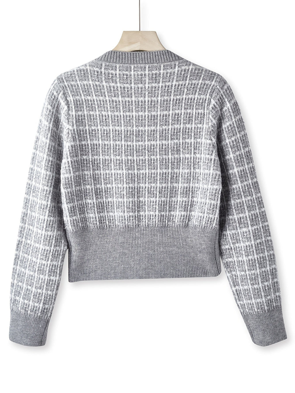 Laluna® | Ternede Cardigan Med Knaplukning