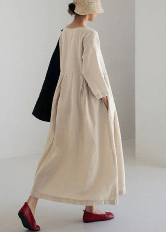 Maela™ – Maxi Kjole i Casual og Elegant Stil