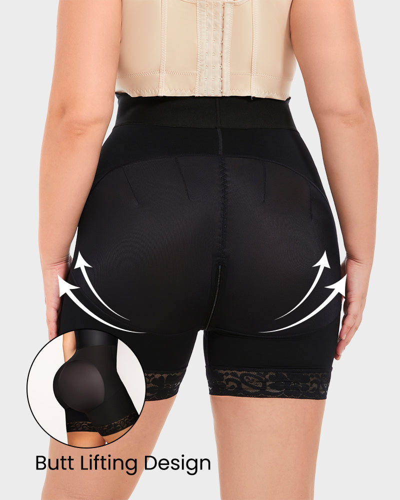 LALUNA® | FORMENDE SHORTS MED HØJ TALJE