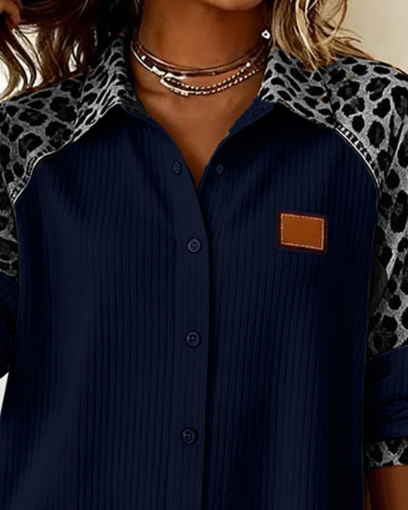 Laluna® | Skjorte med leopardprint
