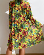 Glenda - Bikini med blomstret nederdel