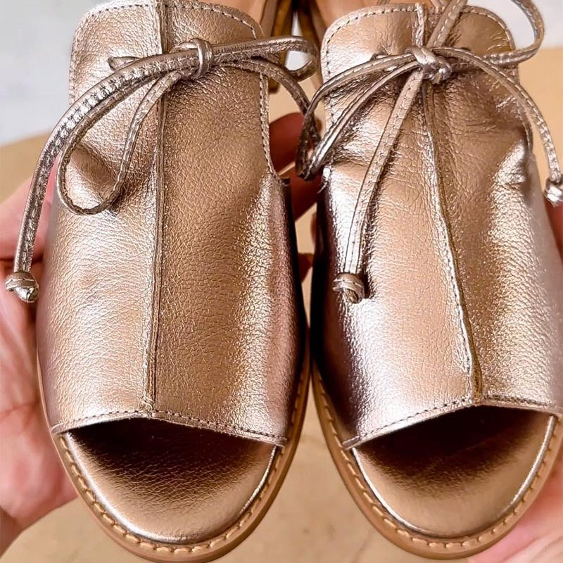 Juliette | Snørede Sandaler