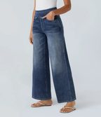 Sanne | Komfortable højtaljede jeans