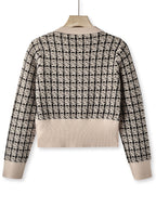 Laluna® | Ternede Cardigan Med Knaplukning