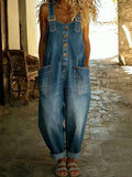 Sanne | Denim Overall