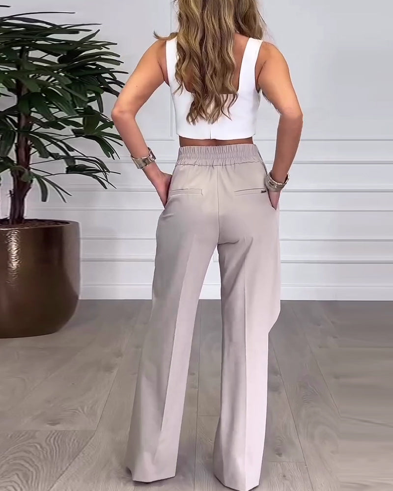 Serenlai™ – Asymmetriske Chic Bukser