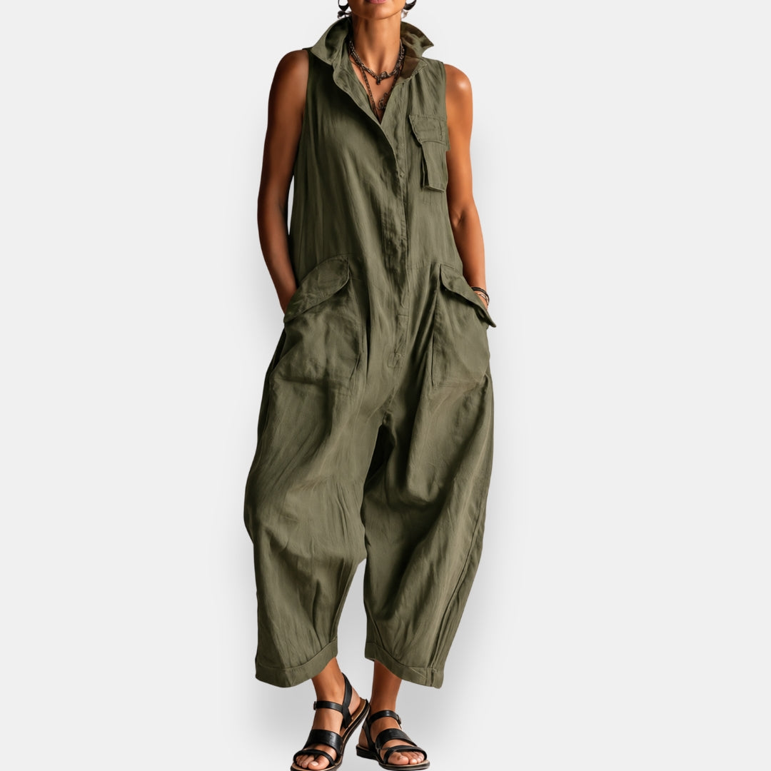 Floor | Ærmeløs jumpsuit
