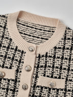 Laluna® | Ternede Cardigan Med Knaplukning