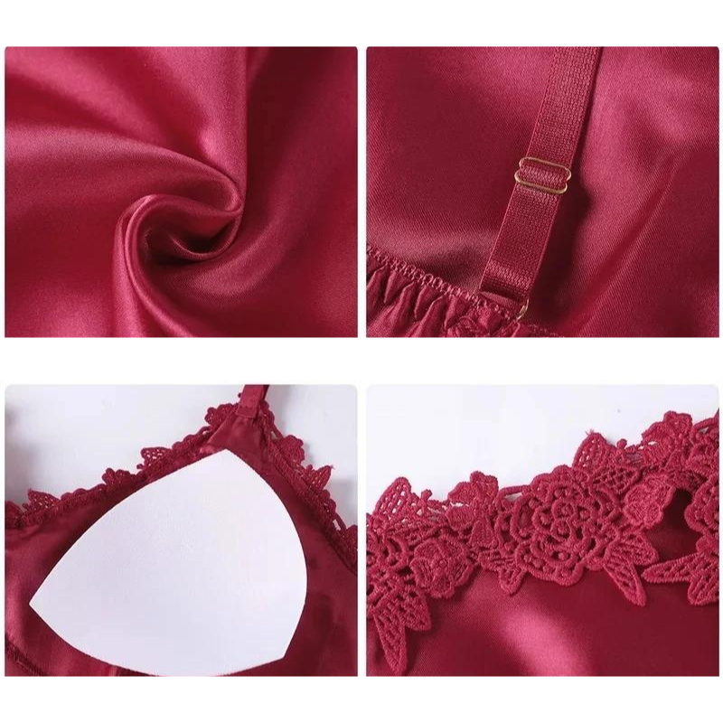 LALUNA® | LUKSURIØST SATIN-NATSÆT
