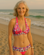 Joana - Boho halterneck-bikini