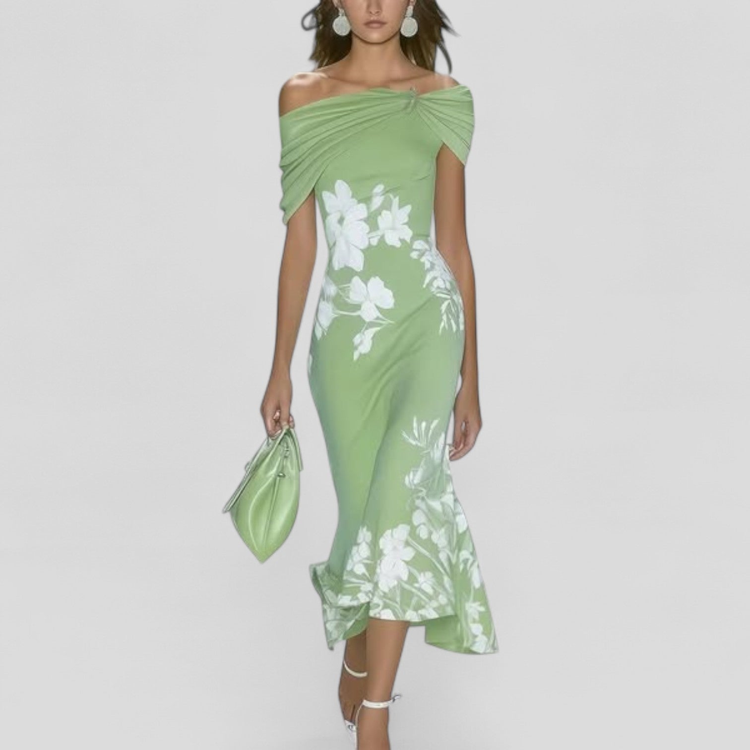 Sanne | Elegant midi-kjole