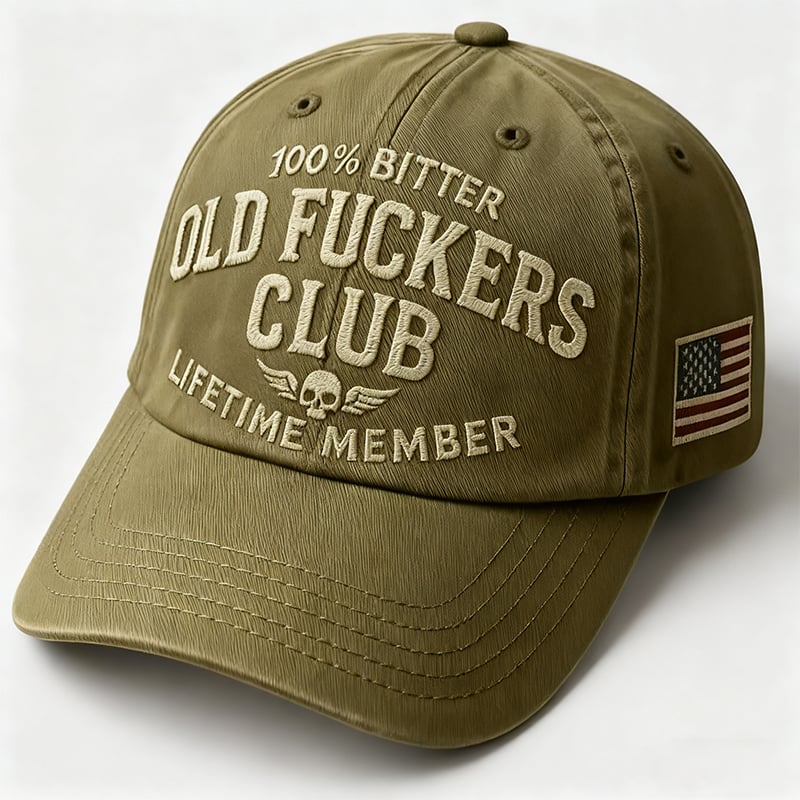 Old F*ckers Club - Vintage basketballkasket