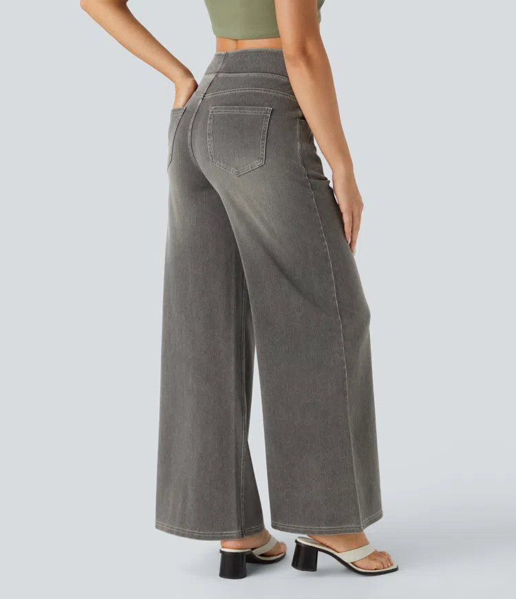 Sanne | Komfortable højtaljede jeans
