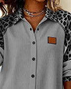 Laluna® | Skjorte med leopardprint