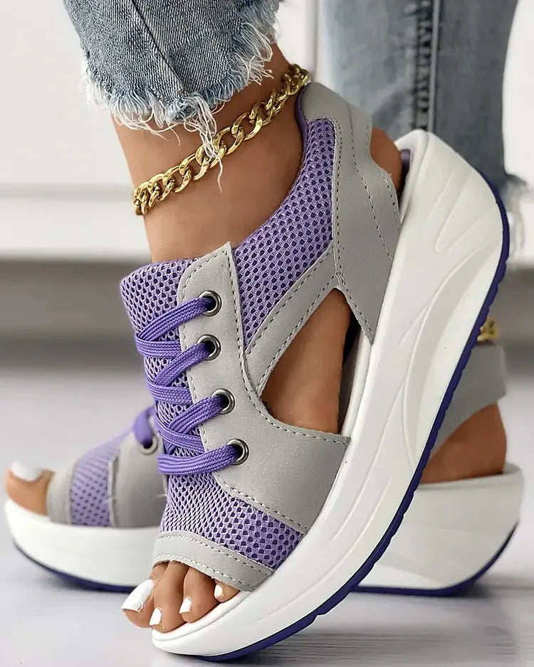 Eva | Komfortable Åbne Sandaler