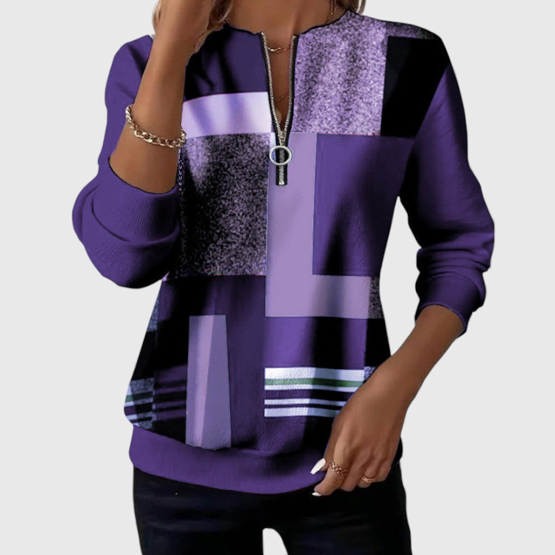 Zenovia™ – Afslappet og elegant sweatshirt