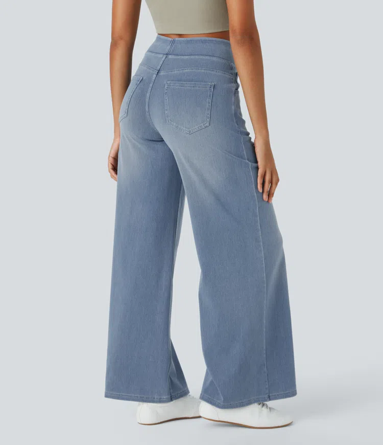 Sanne | Komfortable højtaljede jeans
