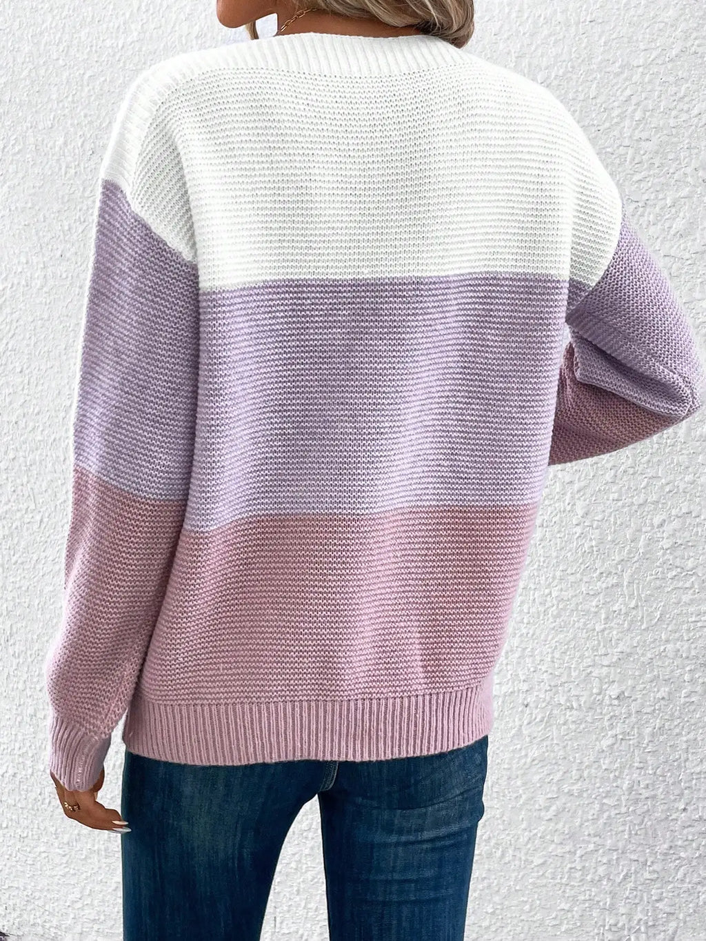 Laluna® | Tre-farvet Sweater