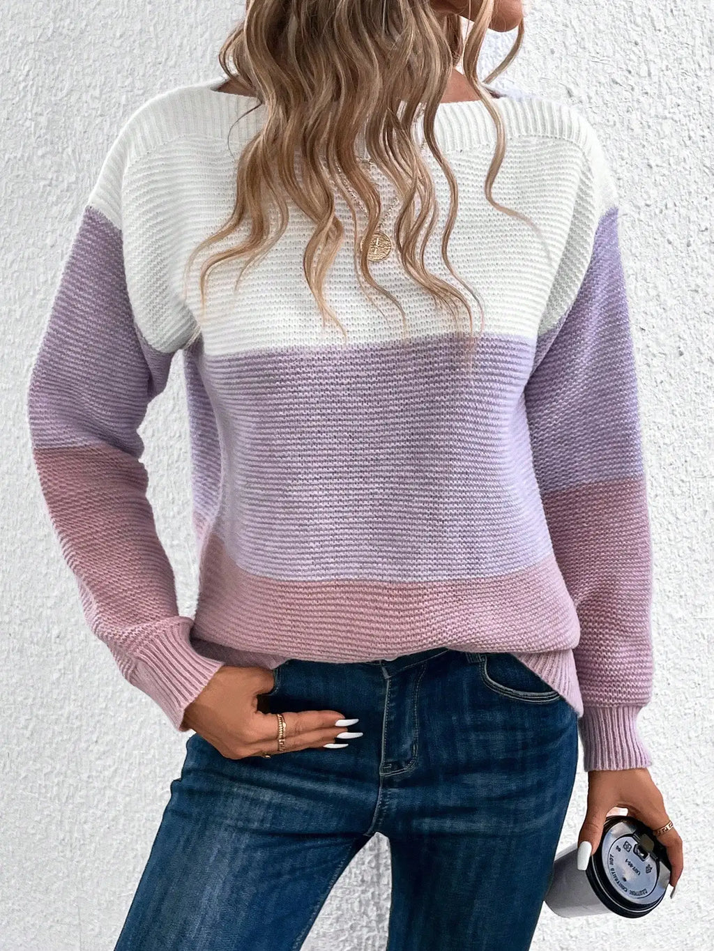 Laluna® | Tre-farvet Sweater