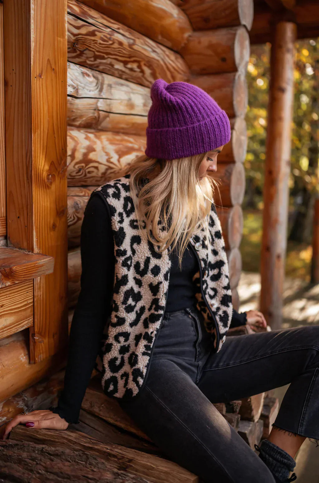Laluna® | Leopard bodywarmer