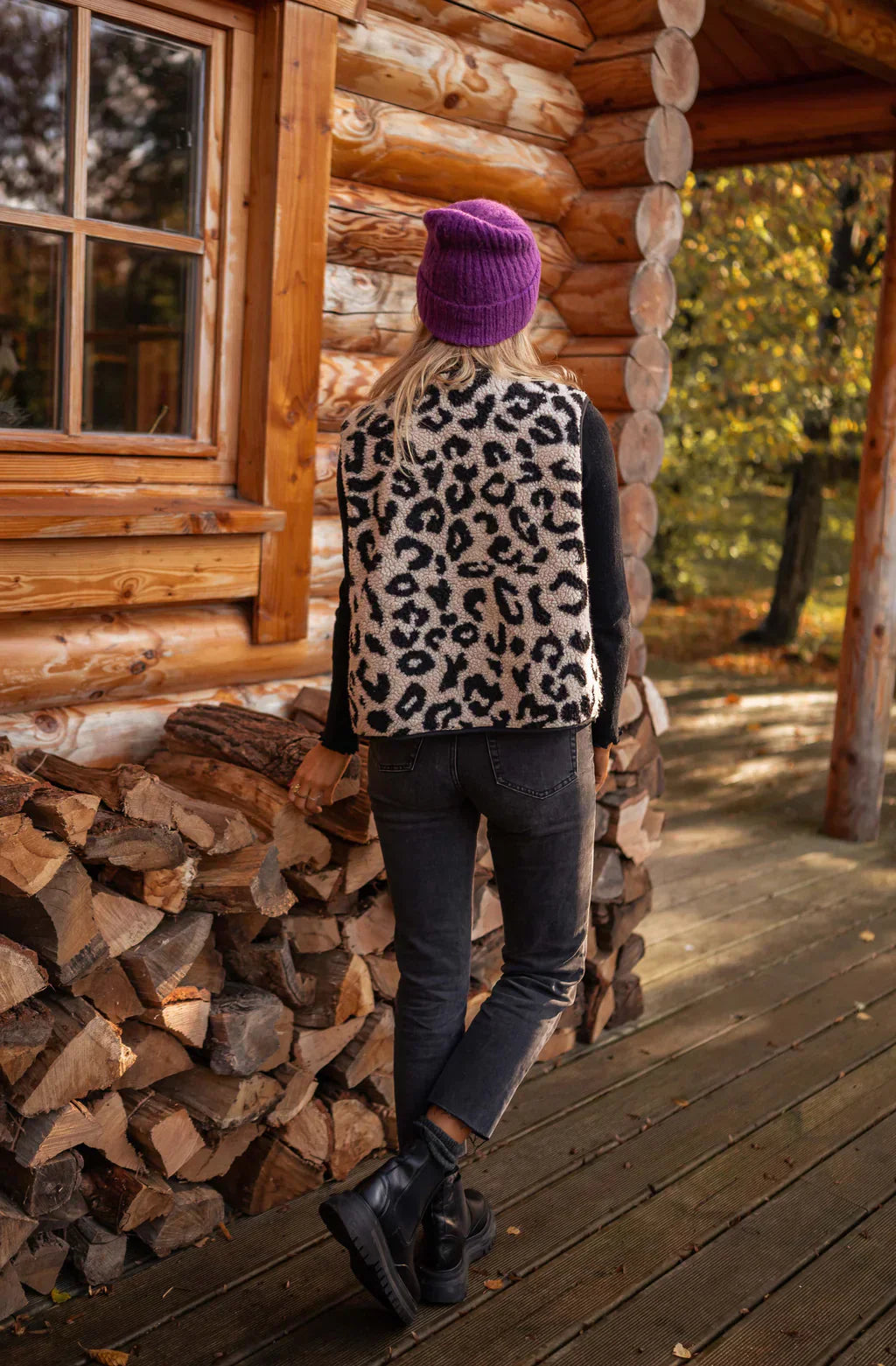 Laluna® | Leopard bodywarmer