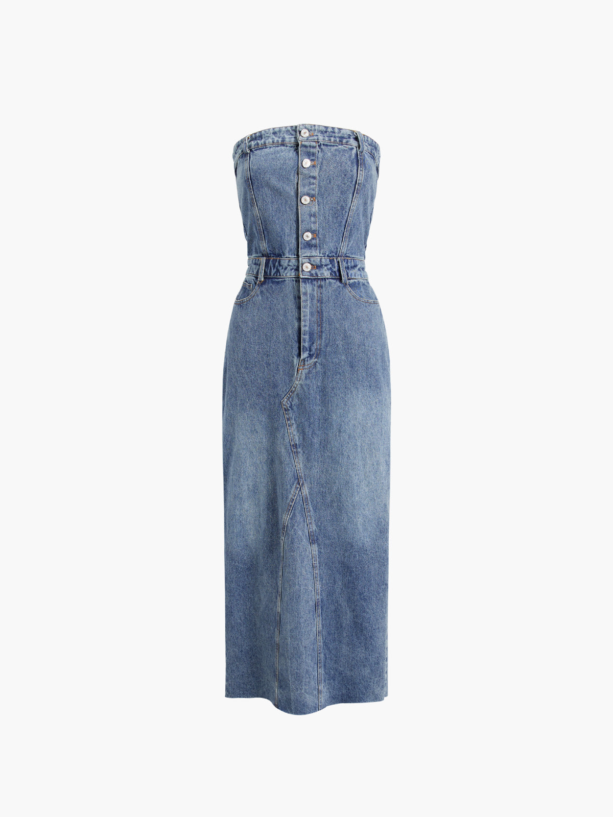 Sanne | Midikjole i denim