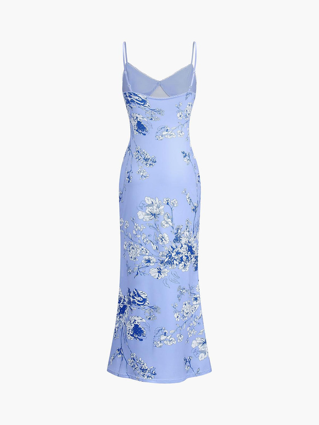 Fleur | LANG KJOLE MED BLOMSTERPRINT