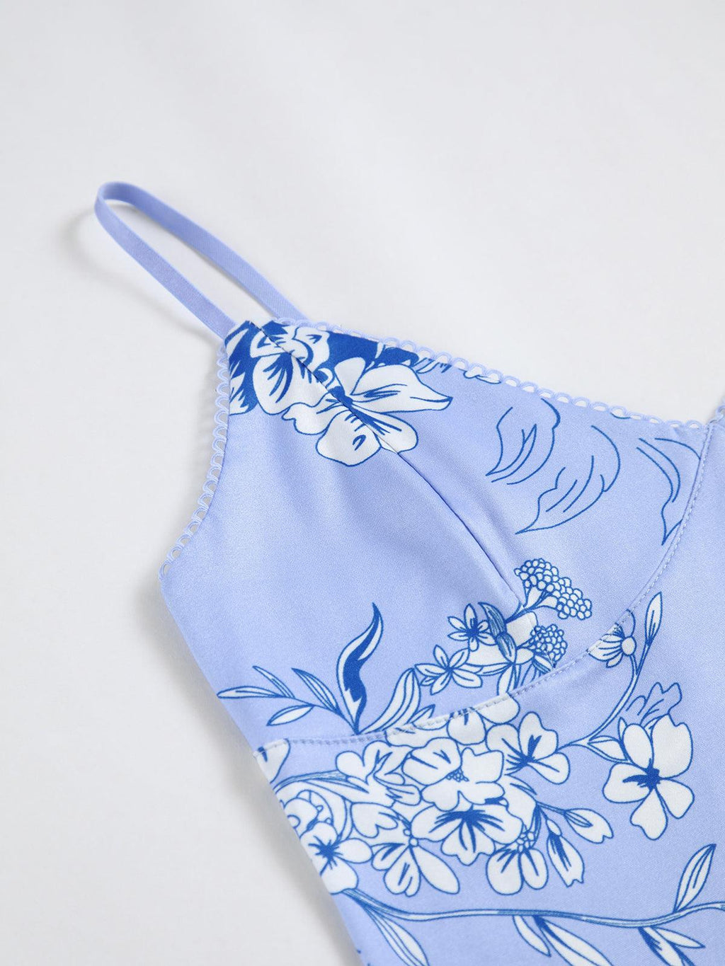 Fleur | LANG KJOLE MED BLOMSTERPRINT