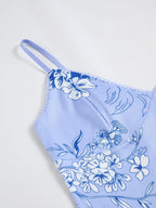 Fleur | LANG KJOLE MED BLOMSTERPRINT