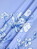 Fleur | LANG KJOLE MED BLOMSTERPRINT
