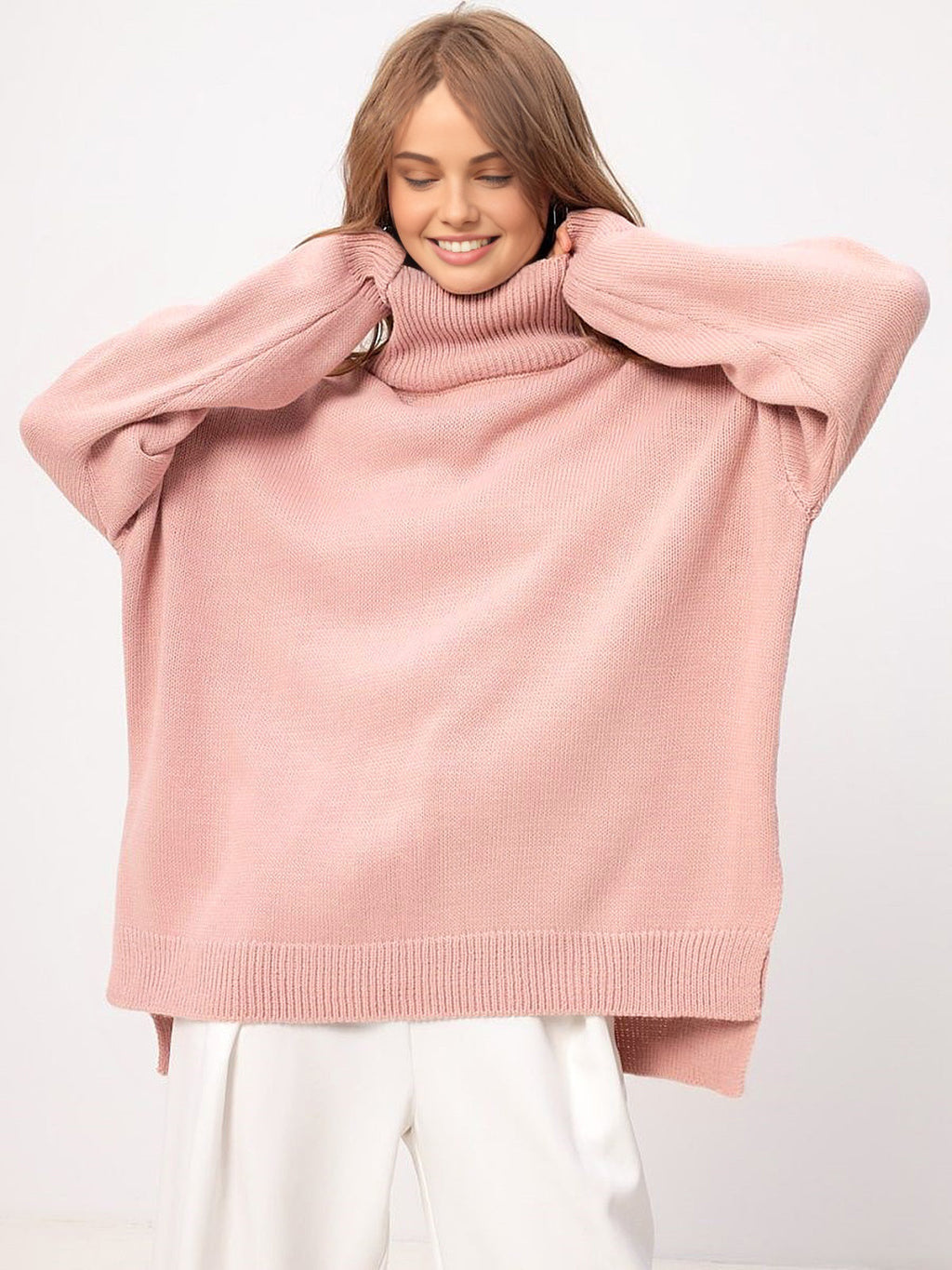Tessa | Oversized Sweater med Slids