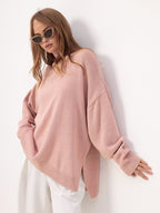 Tessa | Oversized Sweater med Slids