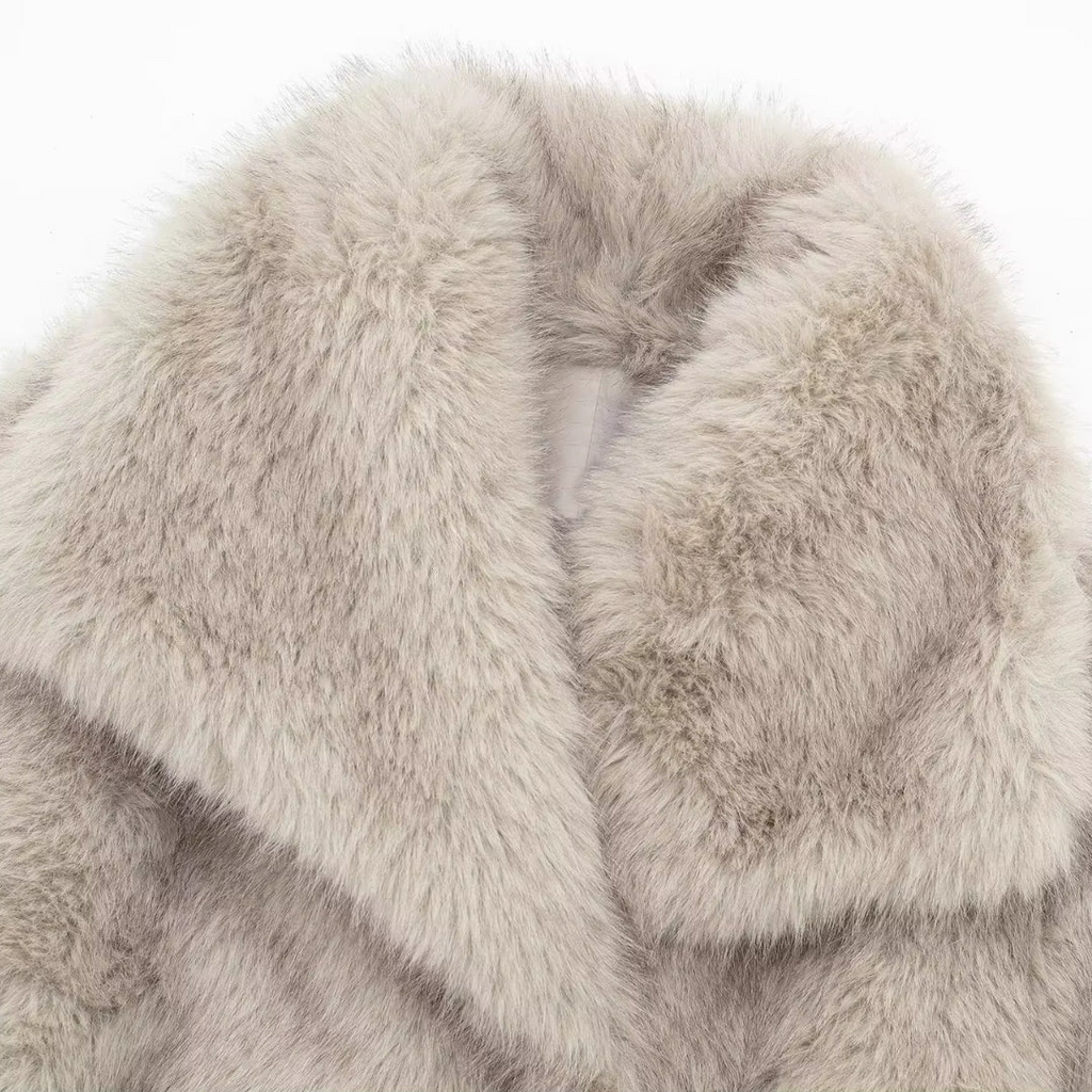 Nina | Faux fur-jakke i premiumkvalitet