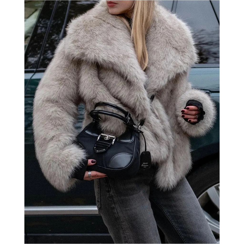 Nina | Faux fur-jakke i premiumkvalitet