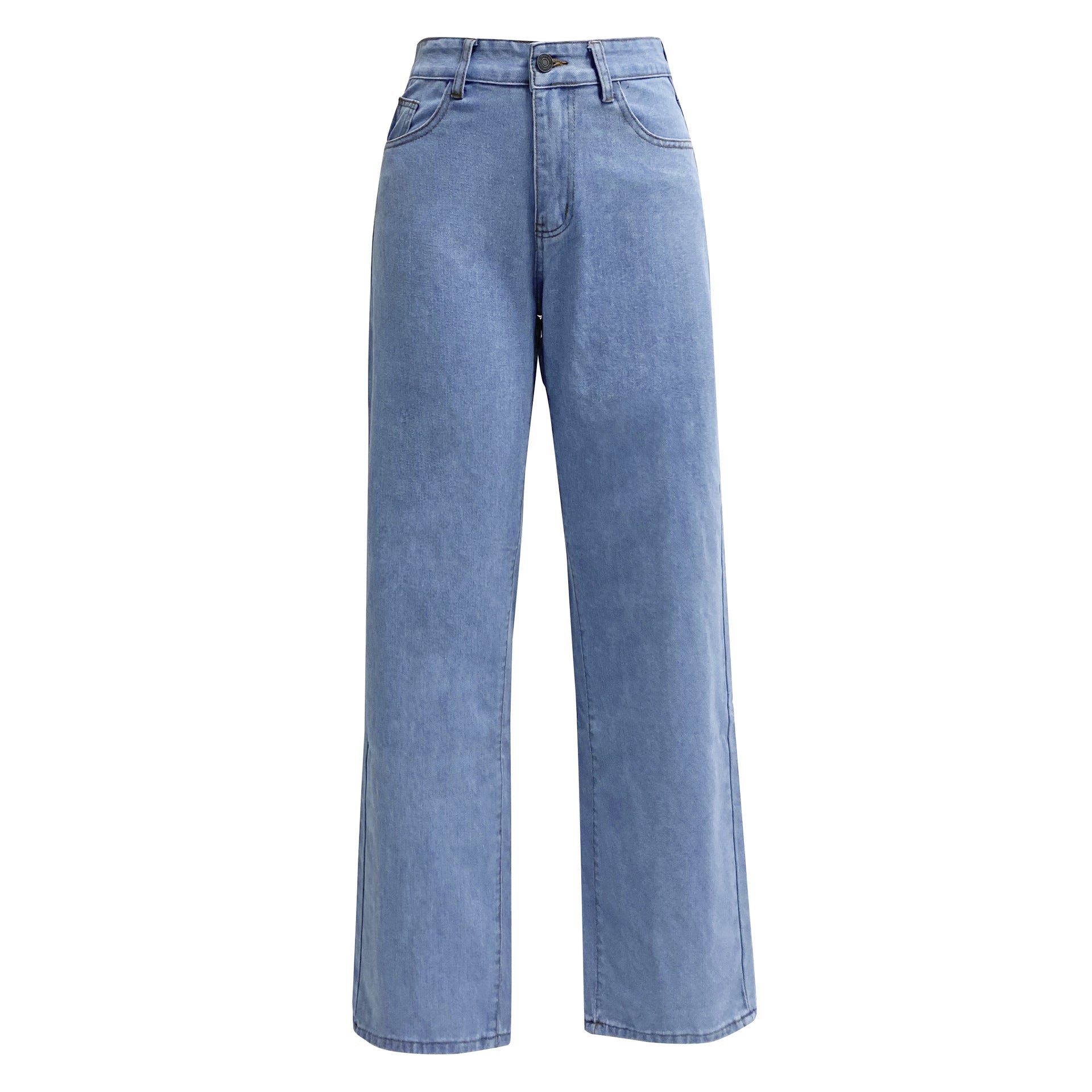 Laluna® | Blå straight jeans
