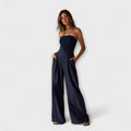 Laluna® | Elegant stropløs jumpsuit